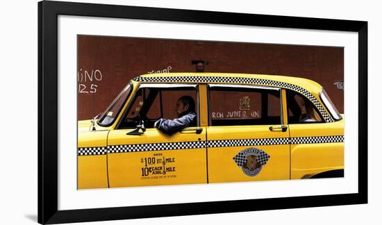 Checker Cab-Max Ferguson-Framed Art Print