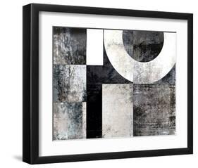 Checker V-null-Framed Art Print