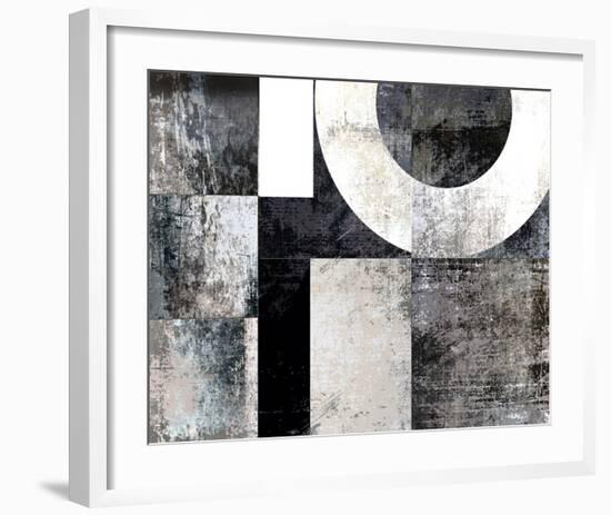 Checker V-null-Framed Art Print