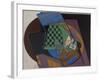 Checkerboard and Playing Cards-Juan Gris-Framed Giclee Print
