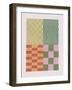 Checkerboard Bright-Joni Whyte-Framed Giclee Print