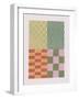 Checkerboard Bright-Joni Whyte-Framed Giclee Print