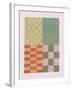 Checkerboard Bright-Joni Whyte-Framed Giclee Print