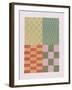 Checkerboard Bright-Joni Whyte-Framed Giclee Print