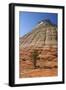 Checkerboard Mesa, Formed of Navajo Sandstone, Zion National Park, Utah, United States of America-Peter Barritt-Framed Photographic Print