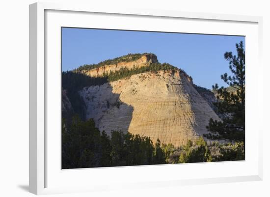 Checkerboard Mesa, Zion National Park, Utah, United States of America, North America-Gary-Framed Photographic Print