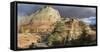 Checkerboard Mesa, Zion National Park, Utah, Usa-Rainer Mirau-Framed Stretched Canvas