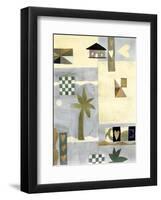 Checkerboard Travel II-Muriel Verger-Framed Art Print