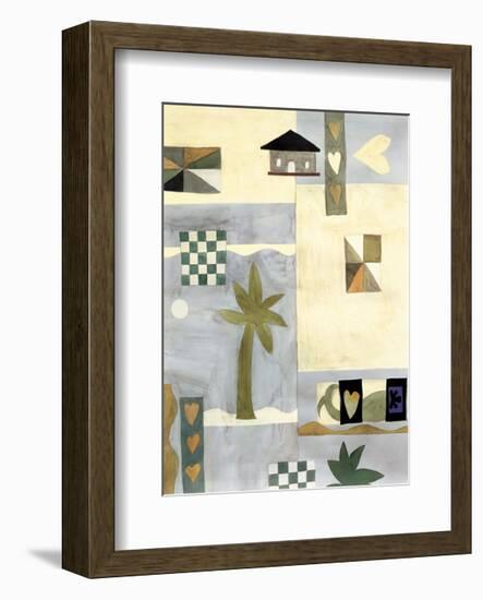 Checkerboard Travel II-Muriel Verger-Framed Giclee Print