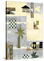 Checkerboard Travel II-Muriel Verger-Stretched Canvas