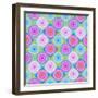 Checkerbord, Lilac-Alaya Gadeh-Framed Photographic Print