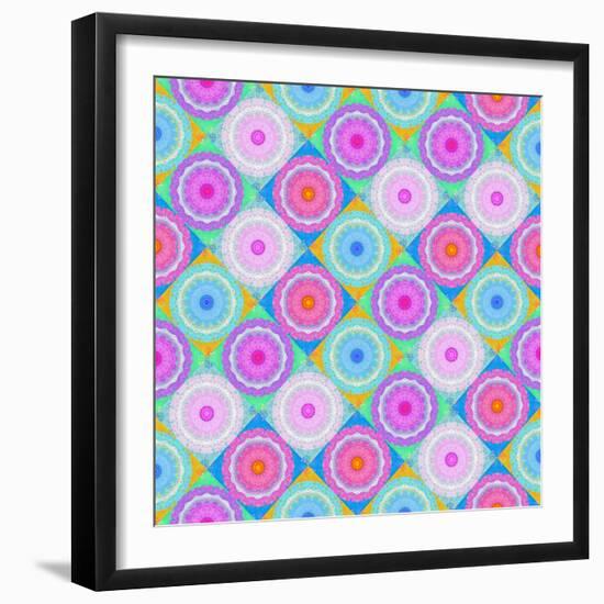 Checkerbord, Lilac-Alaya Gadeh-Framed Photographic Print