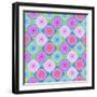 Checkerbord, Lilac-Alaya Gadeh-Framed Photographic Print