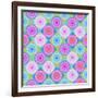 Checkerbord, Lilac-Alaya Gadeh-Framed Photographic Print