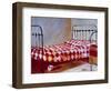 Checkered Bedspread-Pam Ingalls-Framed Giclee Print