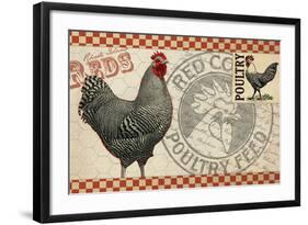 Checkered Chicken 3-null-Framed Giclee Print