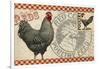 Checkered Chicken 3-null-Framed Premium Giclee Print
