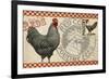 Checkered Chicken 3-null-Framed Giclee Print