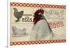 Checkered Chicken 7-null-Framed Giclee Print