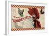 Checkered Chickens - Image 1-The Saturday Evening Post-Framed Giclee Print