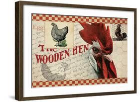Checkered Chickens - Image 1-The Saturday Evening Post-Framed Giclee Print