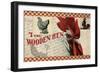 Checkered Chickens - Image 1-The Saturday Evening Post-Framed Giclee Print