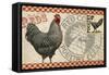 Checkered Chickens - Image 3-The Saturday Evening Post-Framed Stretched Canvas