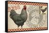 Checkered Chickens - Image 3-The Saturday Evening Post-Framed Stretched Canvas