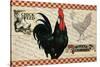 Checkered Chickens - Image 4-The Saturday Evening Post-Stretched Canvas