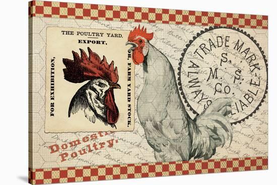 Checkered Chickens - Image 5-The Saturday Evening Post-Stretched Canvas