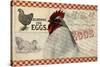 Checkered Chickens - Image 7-The Saturday Evening Post-Stretched Canvas