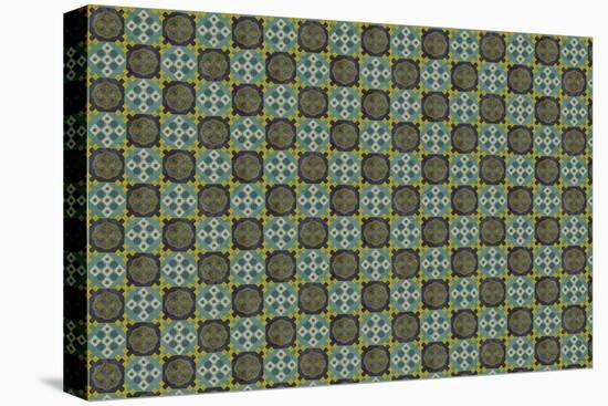 Checkered Design-Maria Trad-Stretched Canvas