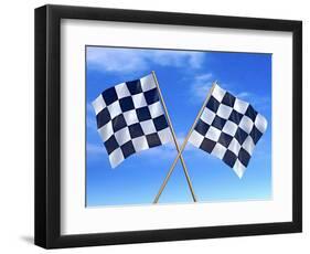 Checkered Flags-Matthias Kulka-Framed Giclee Print