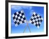 Checkered Flags-Matthias Kulka-Framed Giclee Print