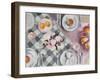 Checkered Tablecloth-Jenny Westenhofer-Framed Art Print