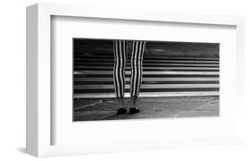 Checkered-null-Framed Art Print