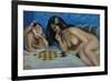 Checkers with a Monkey-Peter Driben-Framed Premium Giclee Print