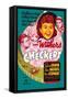 Checkers-null-Framed Stretched Canvas