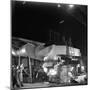 Checking the Temperature of Molten Steel, Sheffield, South Yorkshire, 1964-Michael Walters-Mounted Photographic Print