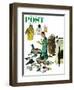 "Checklist for Summer Camp," Saturday Evening Post Cover, June 24, 1961-Ben Kimberly Prins-Framed Giclee Print