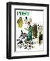 "Checklist for Summer Camp," Saturday Evening Post Cover, June 24, 1961-Ben Kimberly Prins-Framed Giclee Print