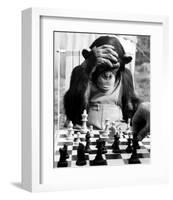 Checkmate-null-Framed Art Print