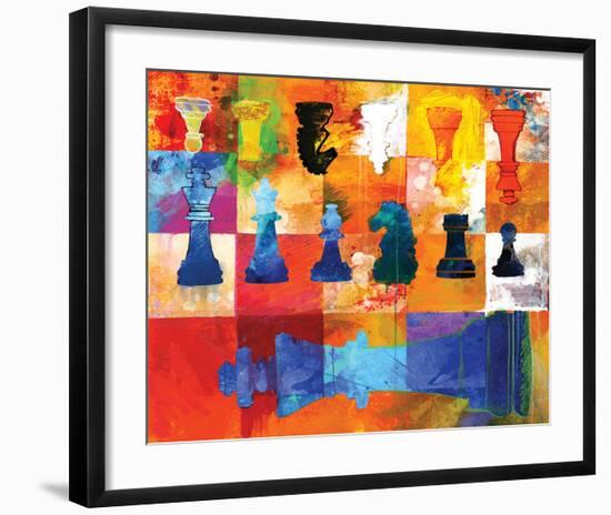 Checkmate-Parker Greenfield-Framed Art Print