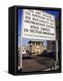 Checkpoint Charlie, Border Control, West Berlin, Berlin, Germany-Michael Jenner-Framed Stretched Canvas