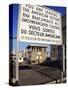 Checkpoint Charlie, Border Control, West Berlin, Berlin, Germany-Michael Jenner-Stretched Canvas