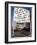 Checkpoint Charlie, Border Control, West Berlin, Berlin, Germany-Michael Jenner-Framed Photographic Print