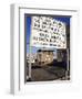 Checkpoint Charlie, Border Control, West Berlin, Berlin, Germany-Michael Jenner-Framed Photographic Print