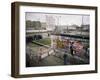 Checkpoint Charlie, Border Control, West Berlin, Berlin, Germany-Robert Francis-Framed Photographic Print