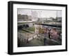 Checkpoint Charlie, Border Control, West Berlin, Berlin, Germany-Robert Francis-Framed Photographic Print