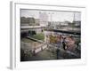 Checkpoint Charlie, Border Control, West Berlin, Berlin, Germany-Robert Francis-Framed Photographic Print